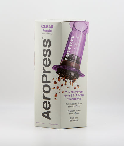 Заварник для кави AeroPress Clear Purple photo 4