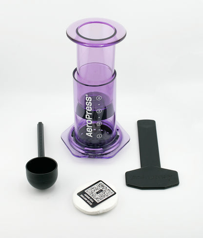 Заварник для кави AeroPress Clear Purple photo 2