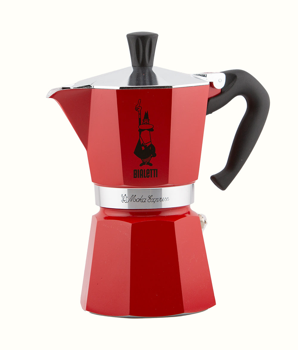 Кавоварка Bialetti Moka Express Rossa: 6 Cups