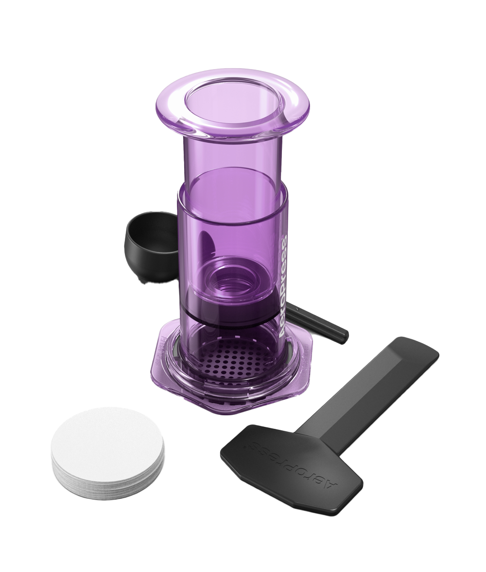 Аеропрес AeroPress Clear Purple part 2